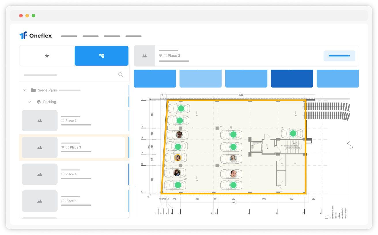 Visuel démo focus Parking avec Oneflex